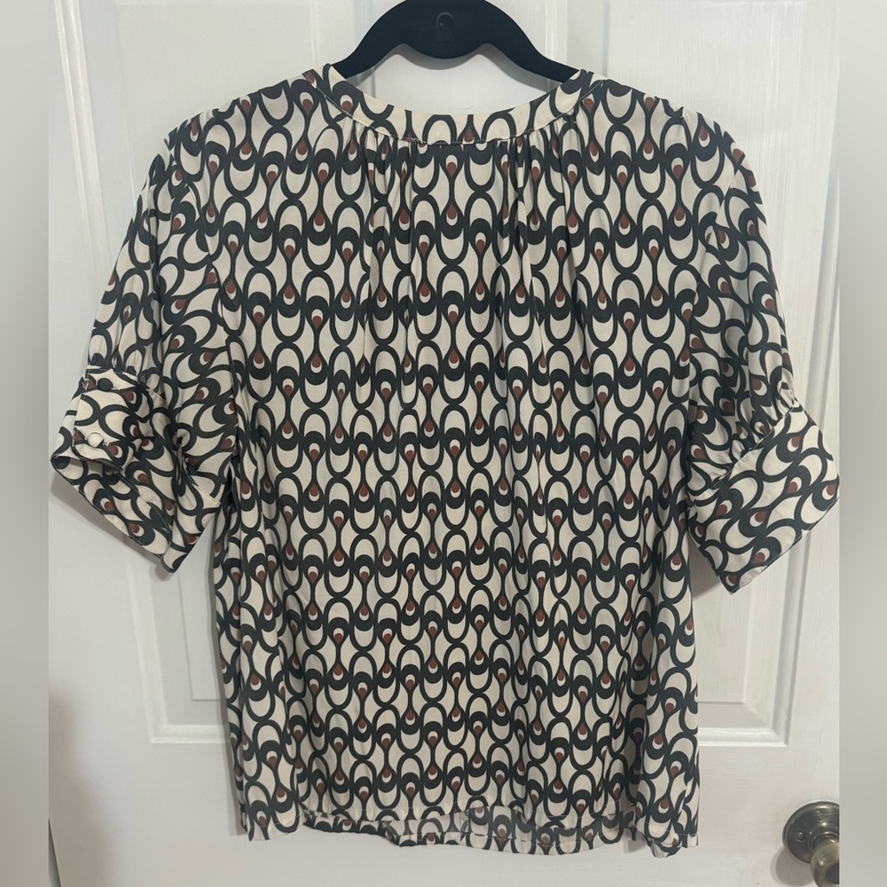 Worthington Short Sleeve Blouse